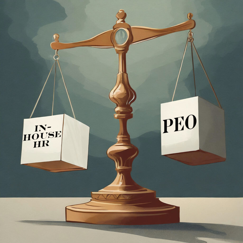 Balancing the benefits of outsourcing HR.