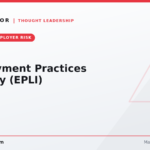 A ~10.5% annual chance of an employment claim, 41% target small business, $75K–$125K to defend. What EPLI covers and how a PEO bundles it.