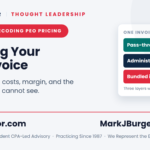 Reading a PEO invoice — separating pass-through payroll, administrative fee, and workers' compensation and SUI markup.